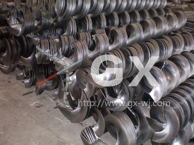 螺旋叶片碳钢不锈钢材质连续冷轧绞龙叶片厂家直供专业生产定制